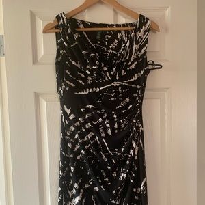 Ralph Lauren faux wrap dress